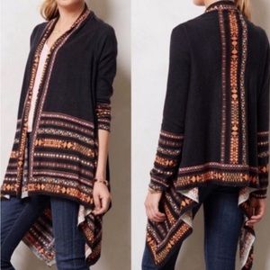 Anthropologie Guinevere Alsace Drape Cardigan - M